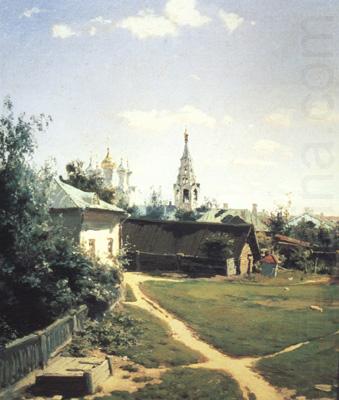 Vasilii Dmitrievich Polenov Moscow Yard (nn02) china oil painting image